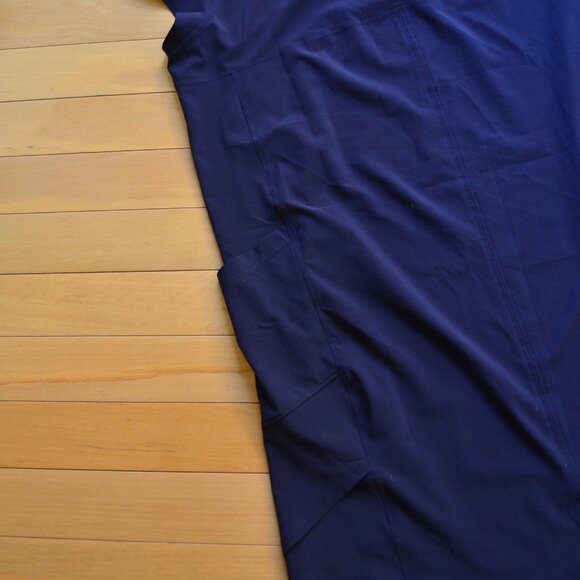 T by Talbots Cap Sleeve Navy Blue Shift Dress Size XL NWT - Picture 12 of 12